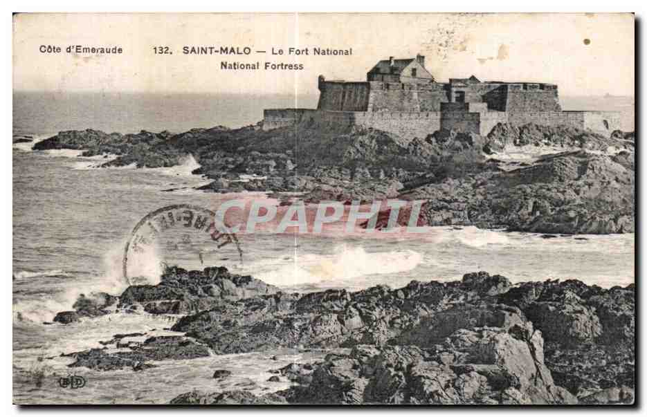 Saint-Malo — Le Fort National — Côte d'Émeraude 132