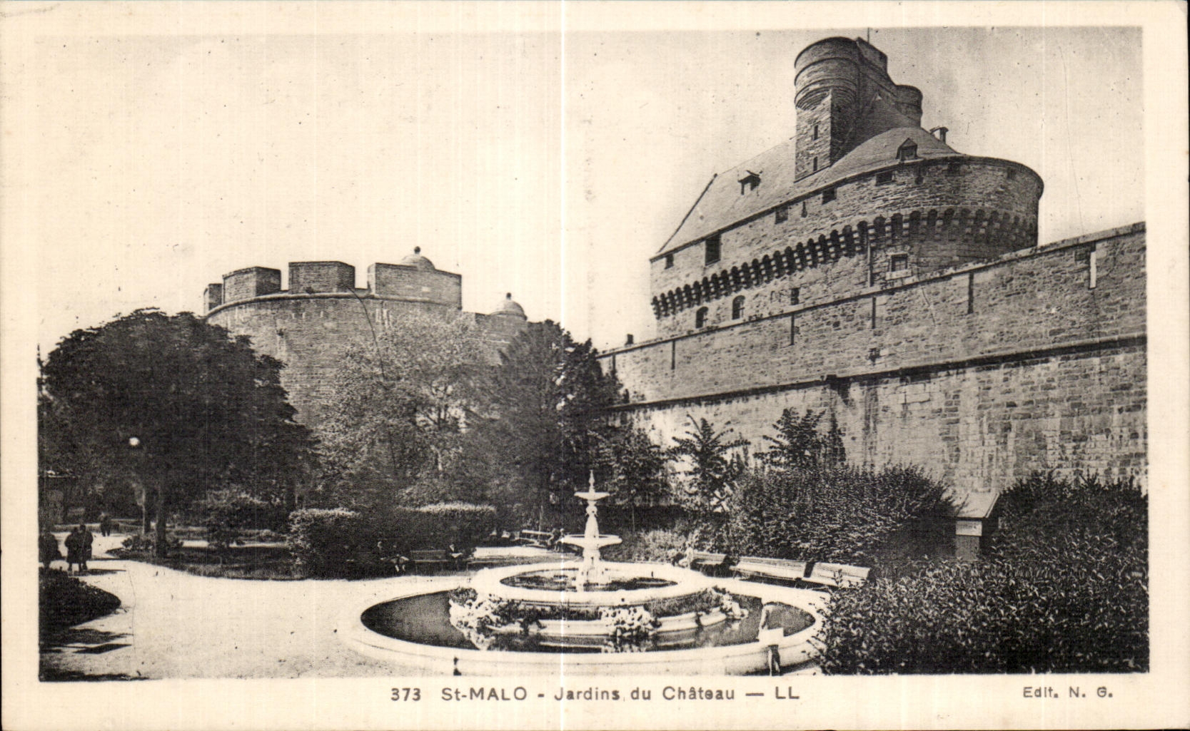 St-Malo - Jardins du Château — Edit. N.G.