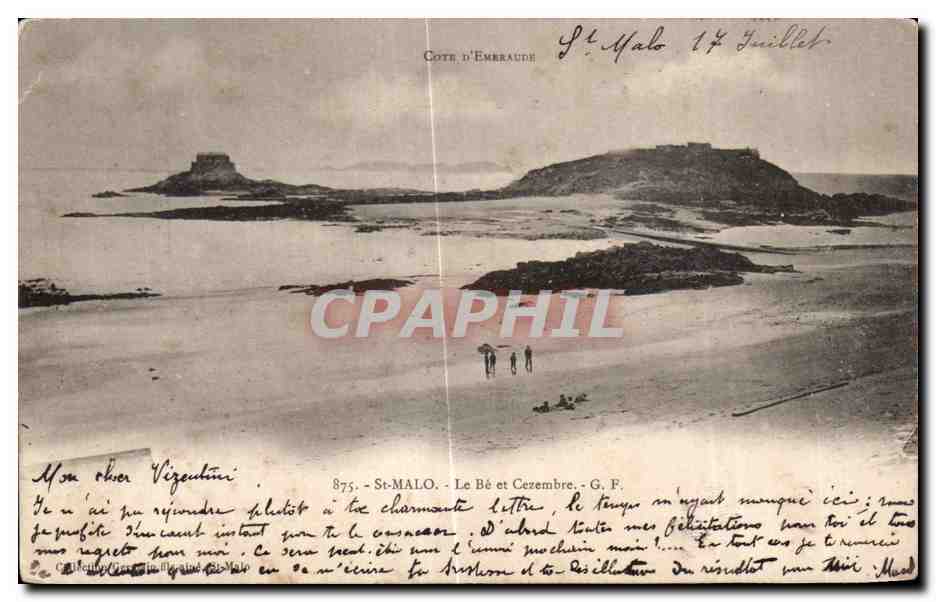 St-Malo - Le Bé et Cezembre - G. F.