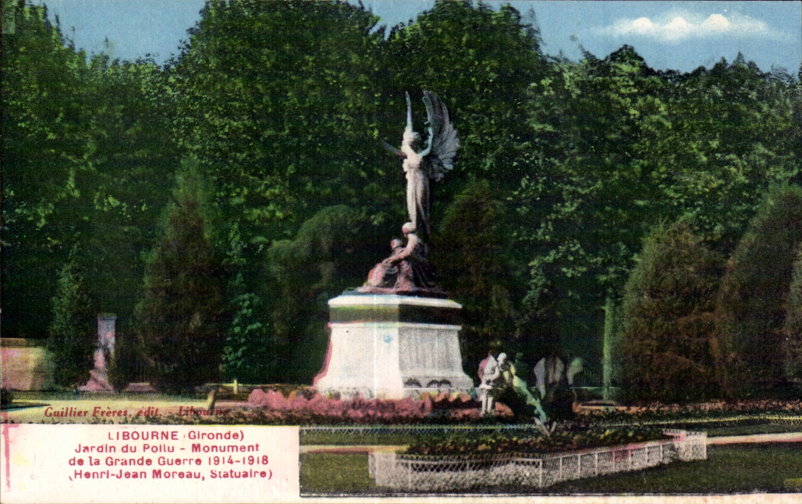Libourne - Jardin du Pollu - Monument de la Grande Guerre 1914-1918