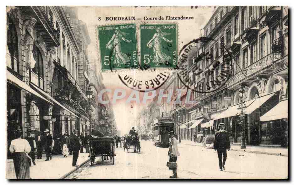 CPA Bordeaux Cours de l intendance