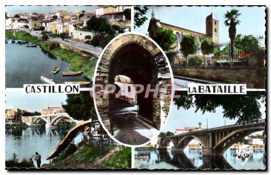 Castillon-la-Bataille — Vue panoramique — L. Chatagnéau, n°33