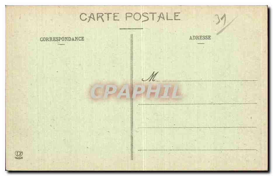 Toulouse - Rue Duranti - Conseil de Guerre et Siège de la Division — Achterkant