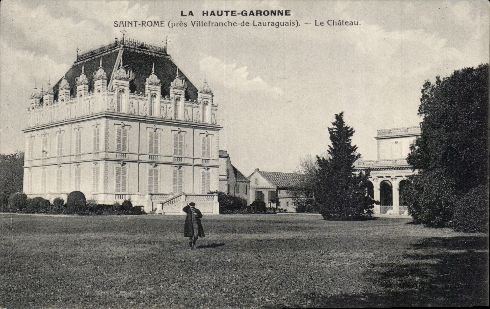 Saint-Rome (près Villefranche-de-Lauragais) — Le Château — Éditeur : La Haute-Garonne