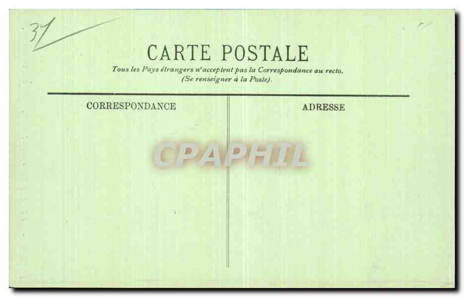CPA Saint Bertrand de Comminges le clocher  — Rückseite