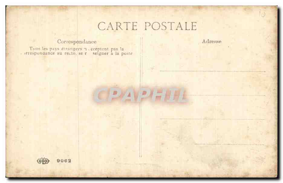 CPA Fantaisie 1er avril Poisson Paques Easter — Rückseite