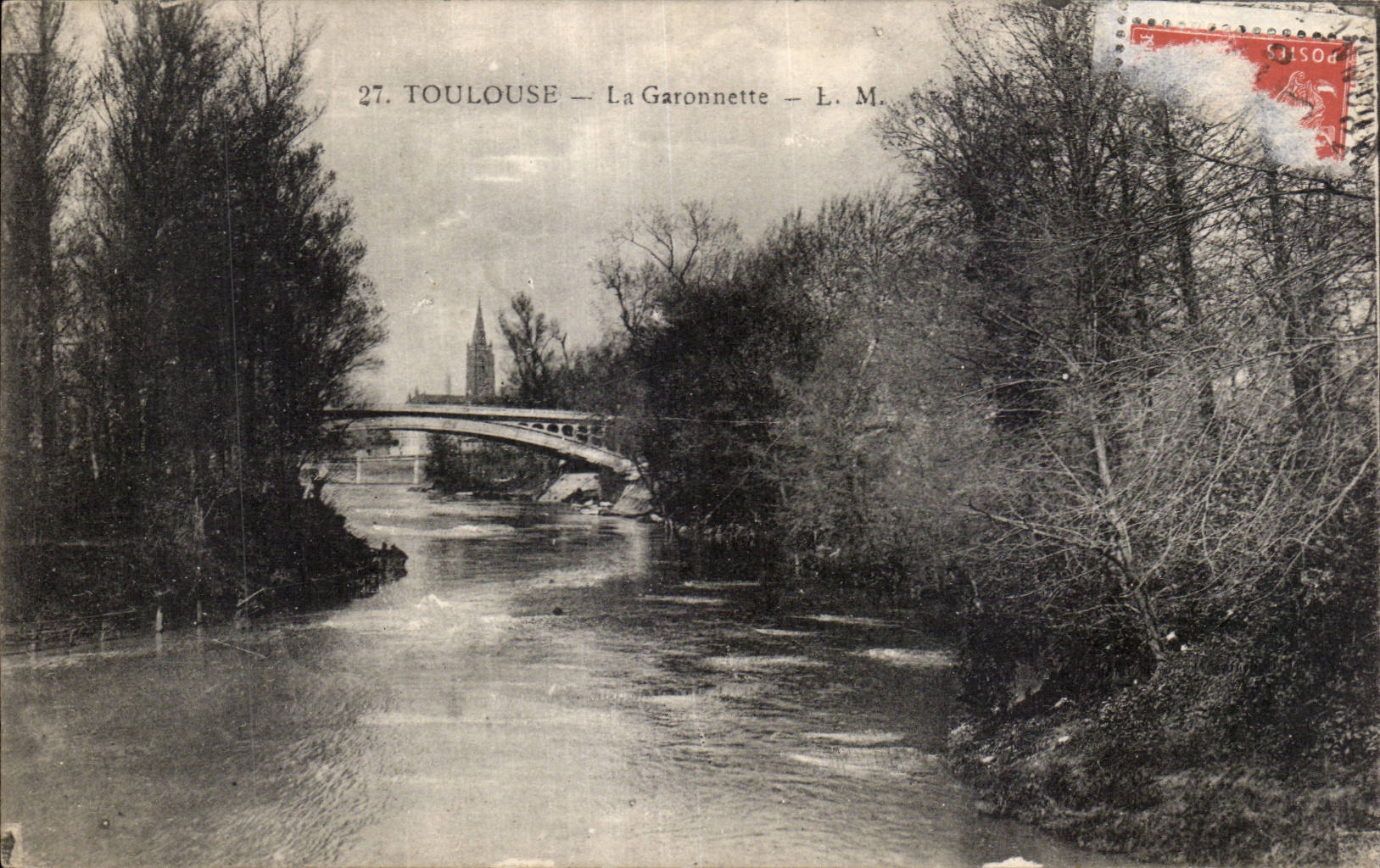 CPA Toulouse La Garonnette 