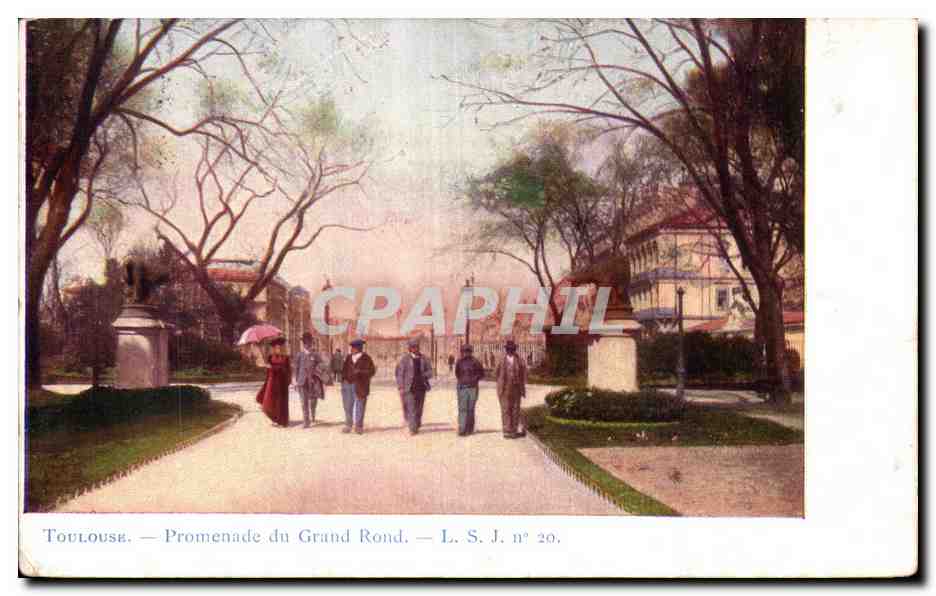 Toulouse — Promenade du Grand Rond — L. S. J. n° 20