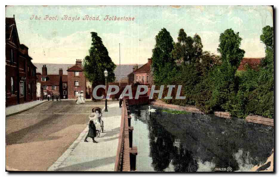 CPA Great Britain The pool Bayle road Folkestone