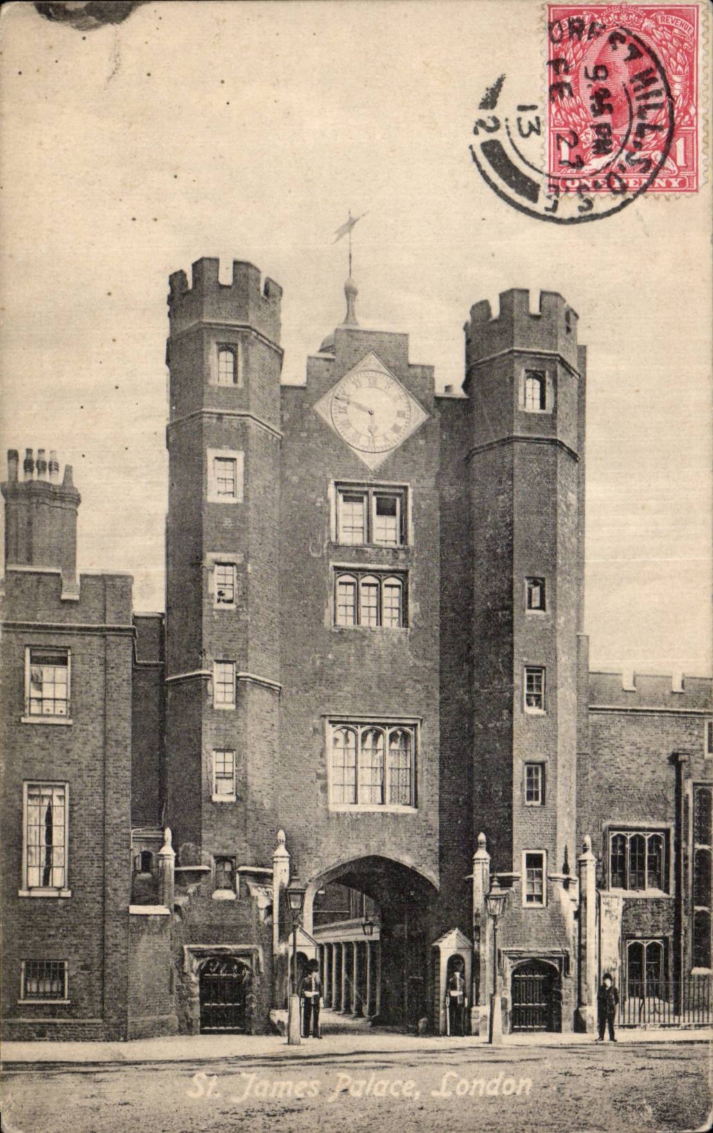 CPA Great Britain London St James Palace