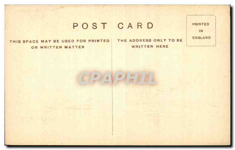 CPA Great Britain Wenceslaus Hollard London from the tope of Arundel House  — Rückseite