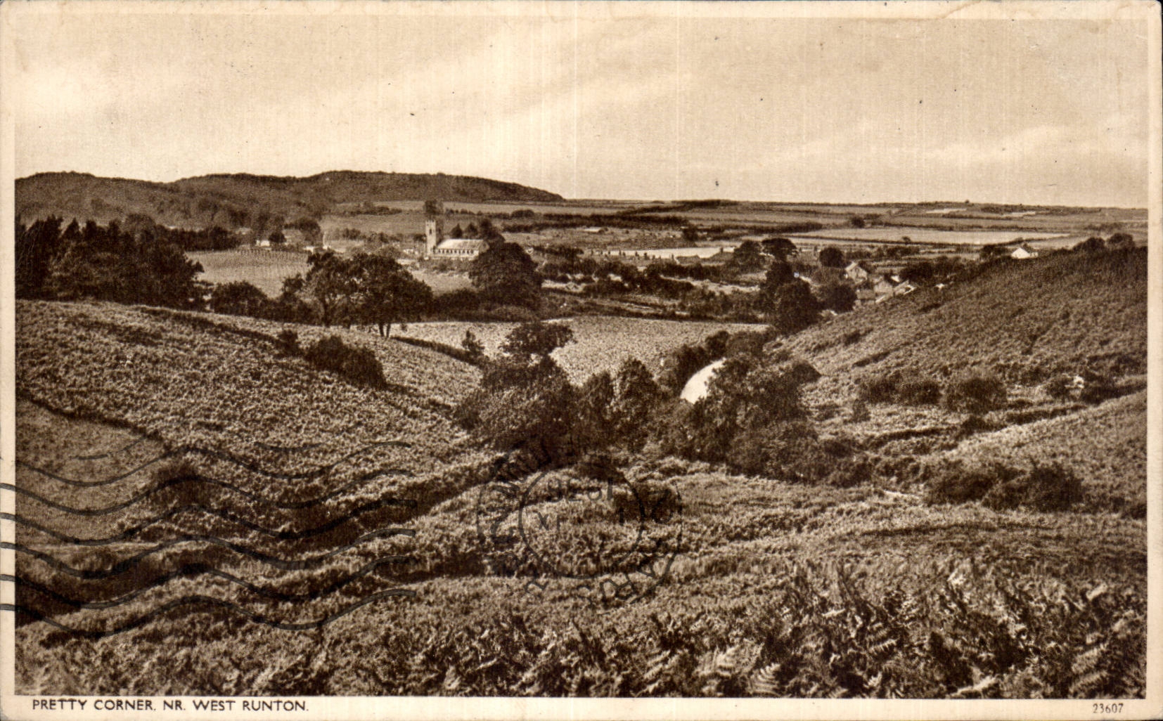 CPA Great Britain Pretty corner NR West Runton 