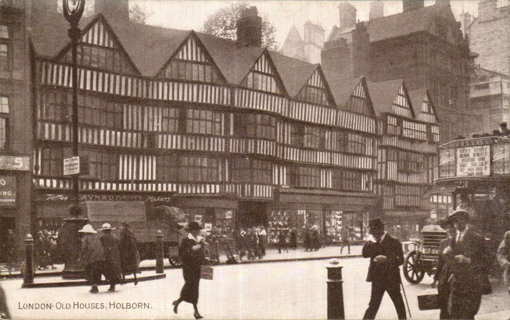 CPA London Old Houses Holborn 