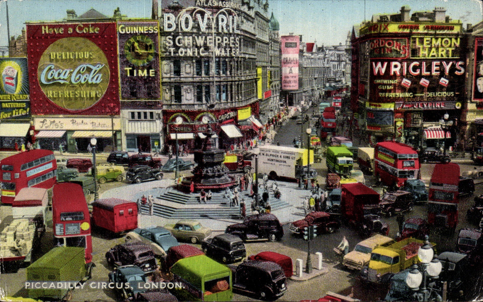 CPA Piccadilly Circus London