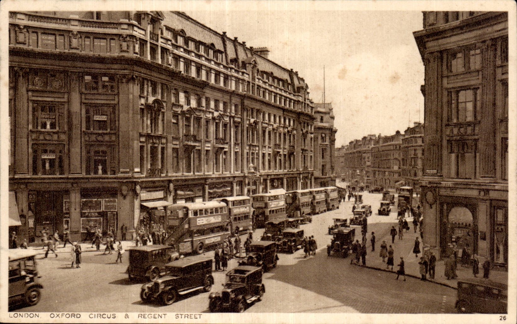 CPA London Oxford Circus Regent Street