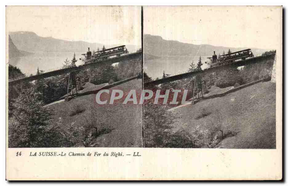 Schweiz — Die Righi-Bahn — LL. n°14
