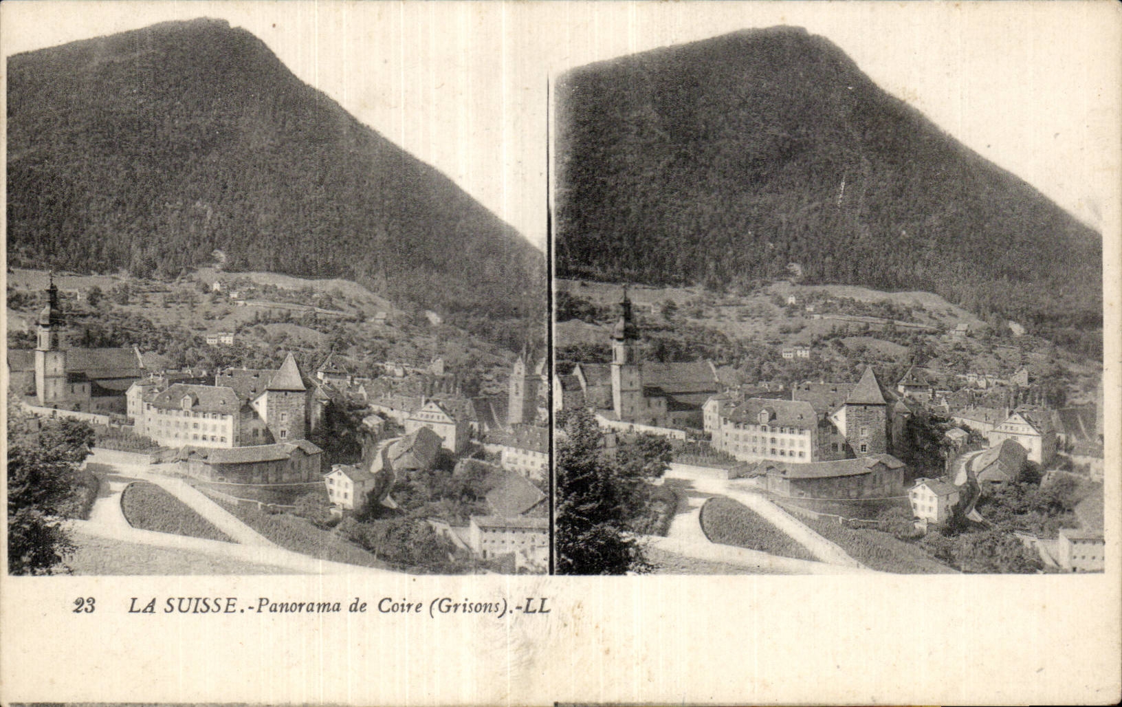 Coire (Grisons) — Panorama — LL n°23