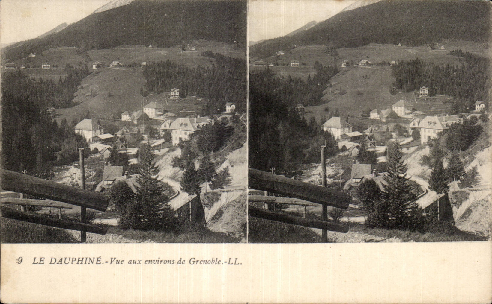 El Dauphiné — Vista en los alrededores de Grenoble — LL, n.º 9