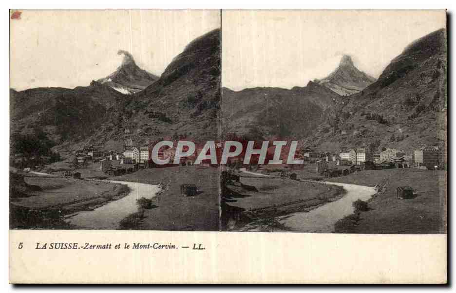 Zermatt und der Matterhorn — LL. — Nr. 5