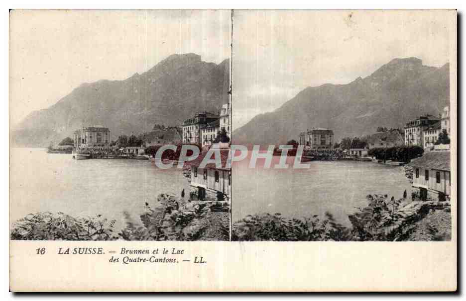 Brunnen und See der vier Kantone — LL — n°16