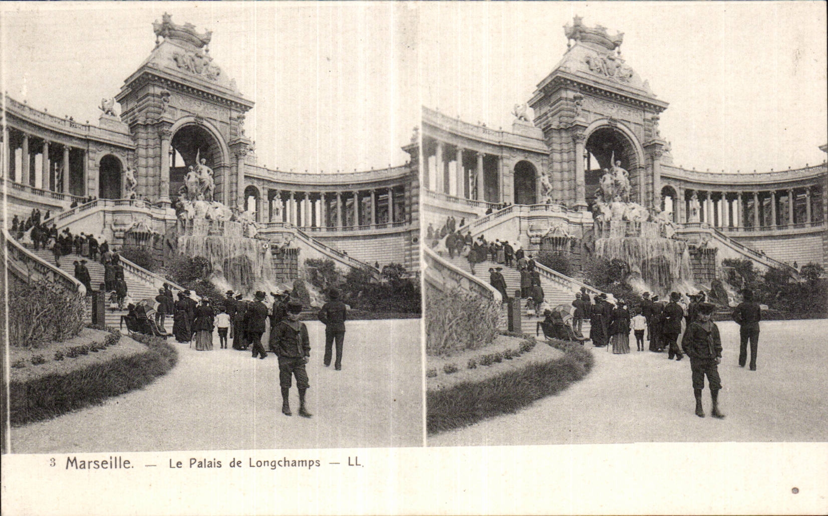 Marseille — Palais de Longchamps — LL.