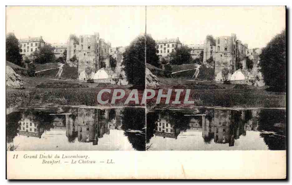 Grand Dîché du Luxembourg — Das Schloss — Beaufort — LL.
