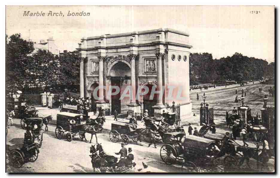 Angleterre - England - Marble Arch - London - CPA 
