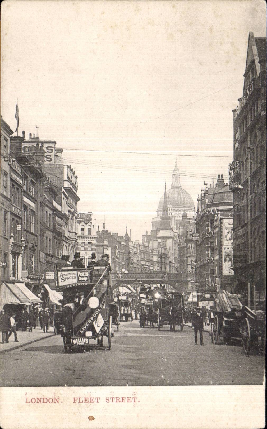 Angleterre - England - Fleet Street - London - CPA 