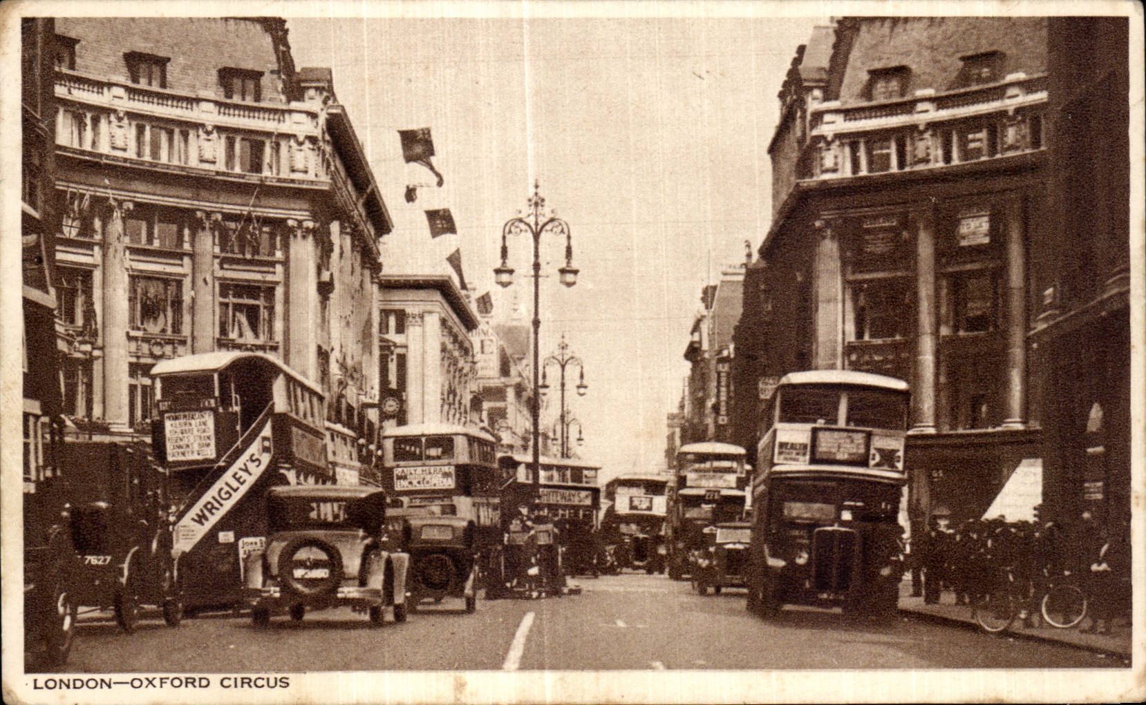 Angleterre - England - London - Oxford Circus - CPSM 