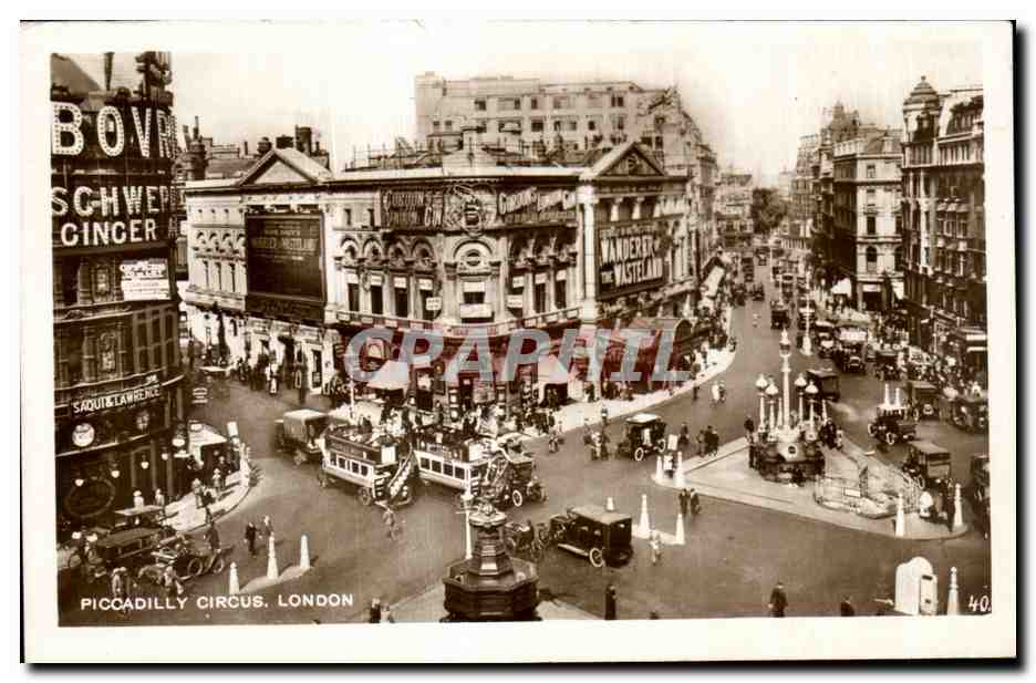 Angleterre - England - London - Piccadilly Circus - CPA 