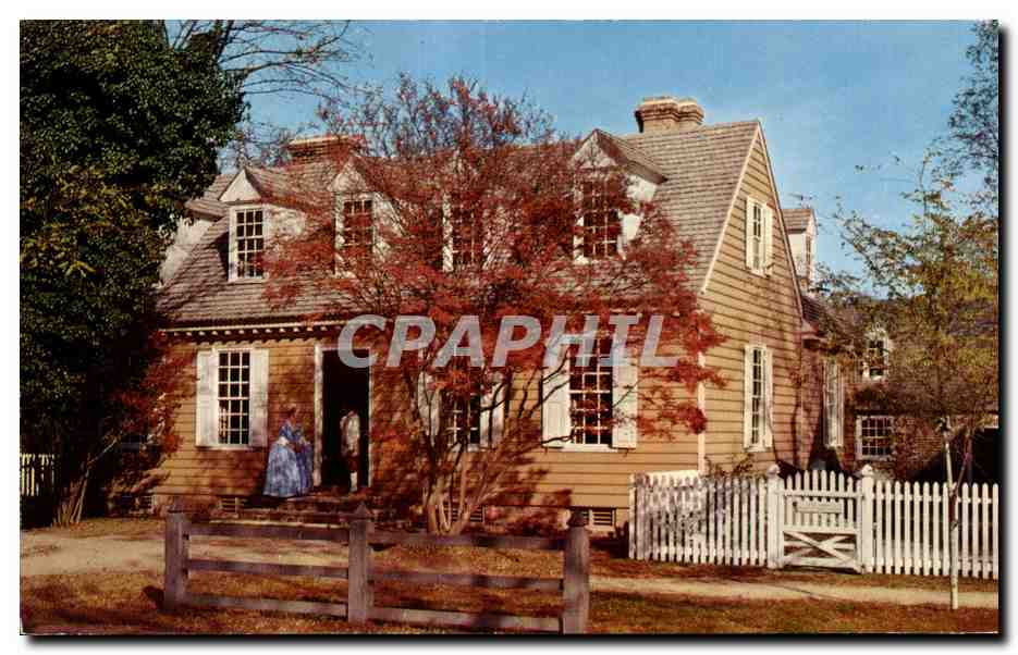 CPA Brush Everard House Williamsburg Virginia