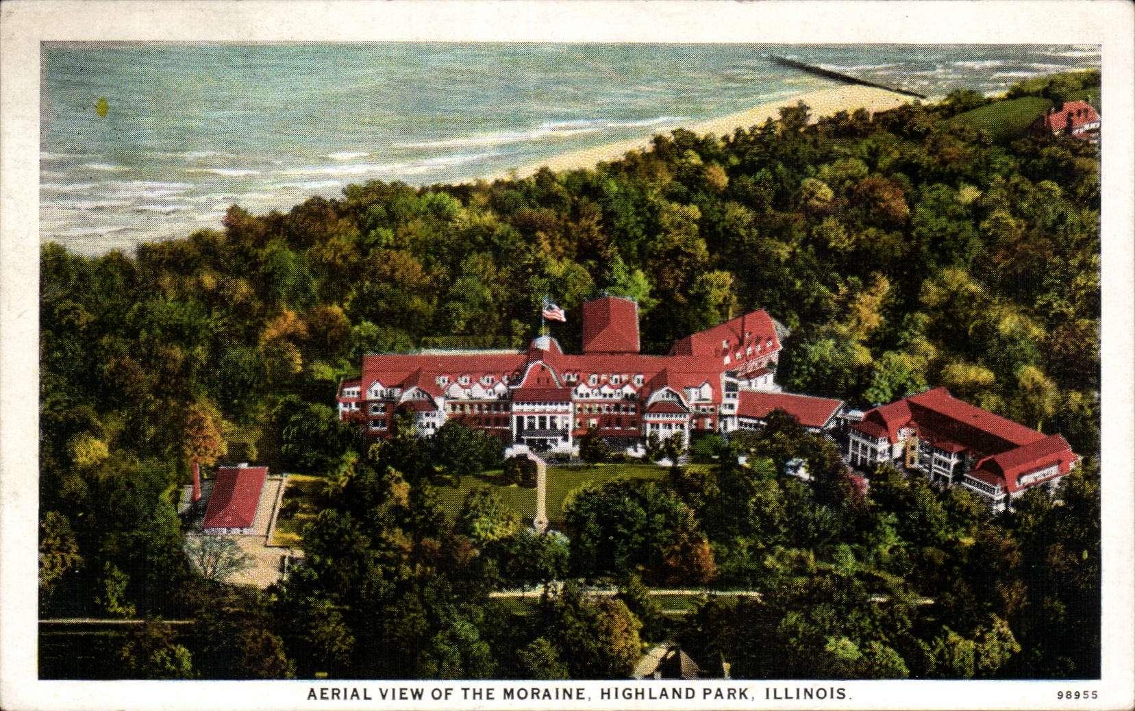 CPA Aerial View of the Moraine Highland Park Illinois 