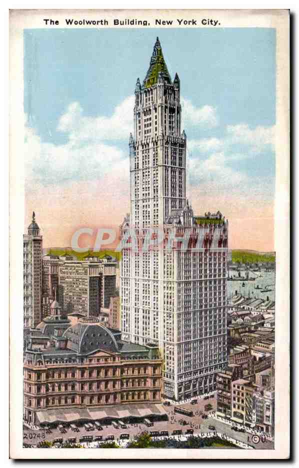 CPA The Woolworth Building New York City