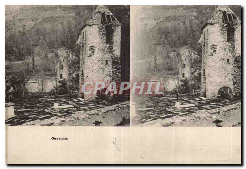 Carte Stereoscopique - Gavarnie - CPA 