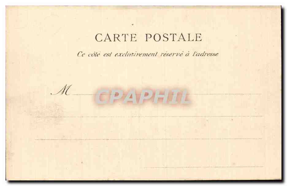 Cauterets (Pyrénées) — Platz des Rathauses — J.B. Talabot, Paris, N° 200 — Rückseite