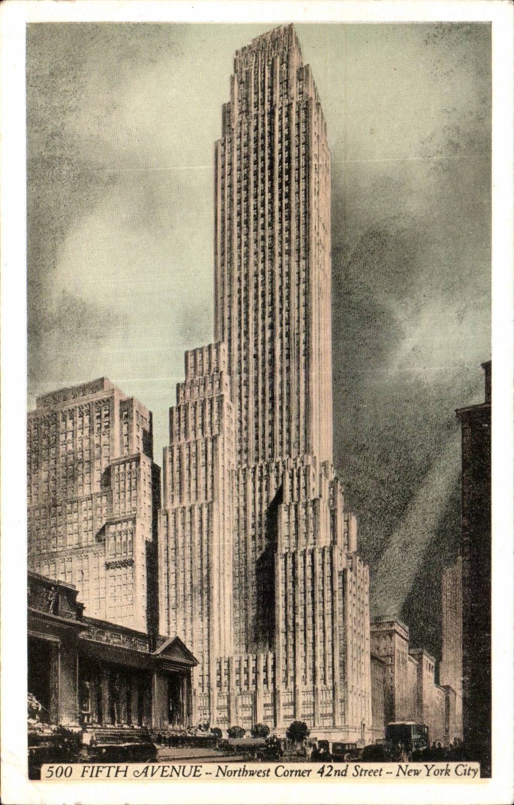 CPA Fifth Avenue Northwst Corner Street New York City