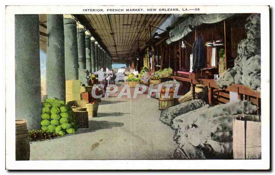 CPA Interior French Market New Orleans 