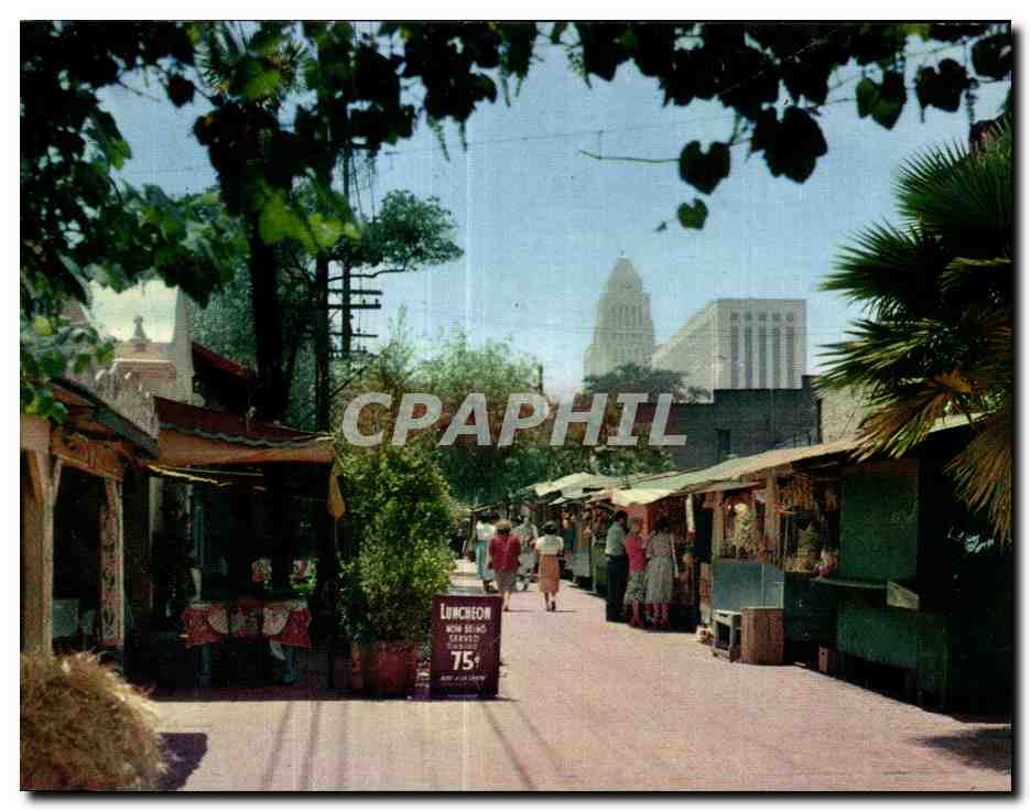 Olvera Street — Los Angeles, California — Western Novelty Co. L-120