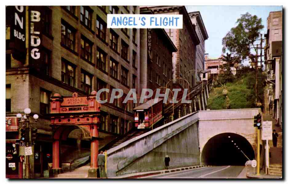 Angel's Flight — Los Angeles, Californie — Krieg Publishing Company