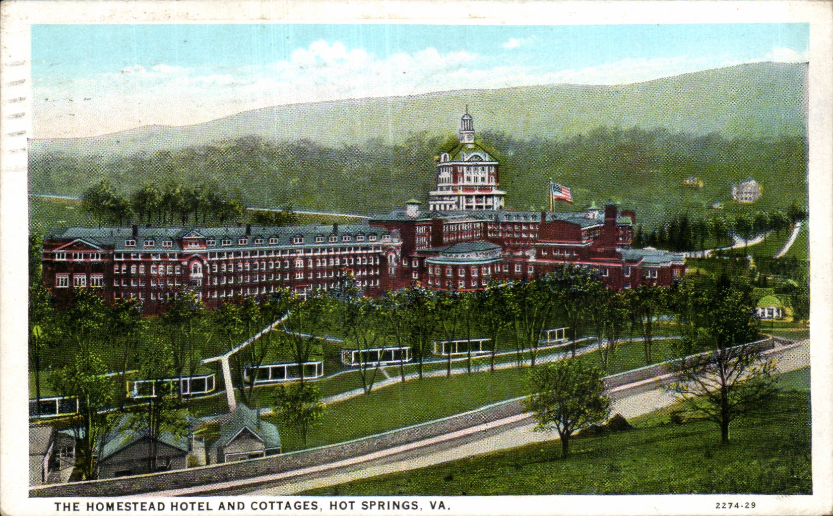 CPA The Homestead Hotel And Cottages Hot Springs 