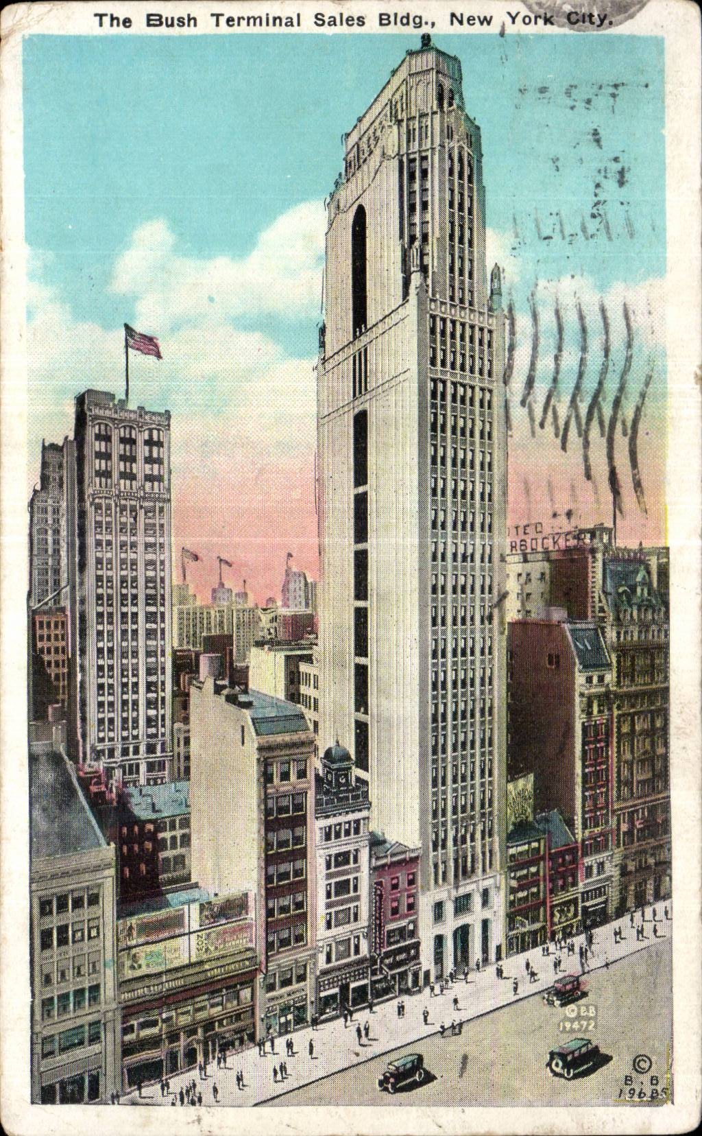 CPA The Bush Terminal sales Bldg New York City 