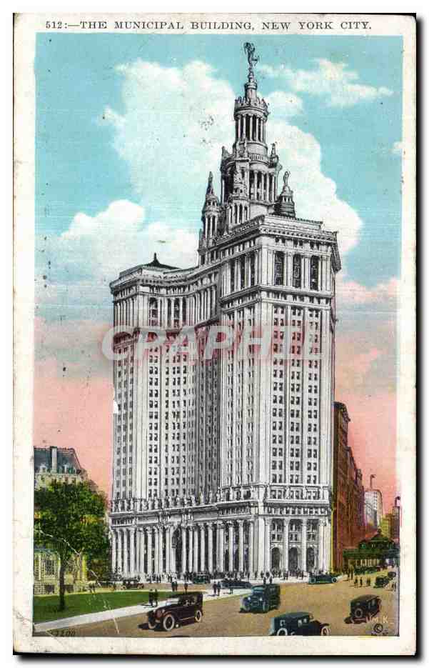 CPA The Municapal Building New York City