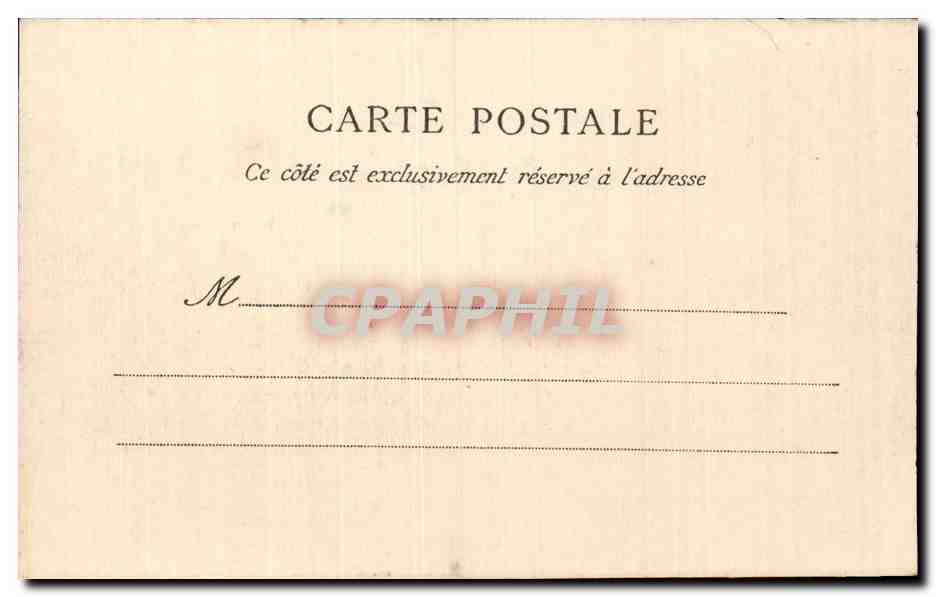 Gédres — vue de village en montagne — éditeur inconnu — Rückseite