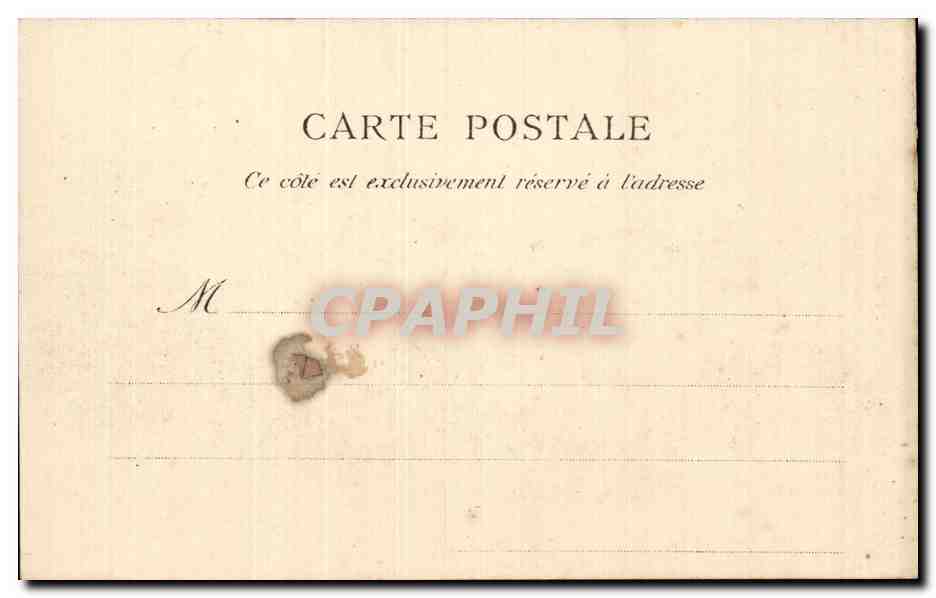 Carte Stereoscopique - Cauterets - Vue prise de Mahourat - CPA  — Rückseite