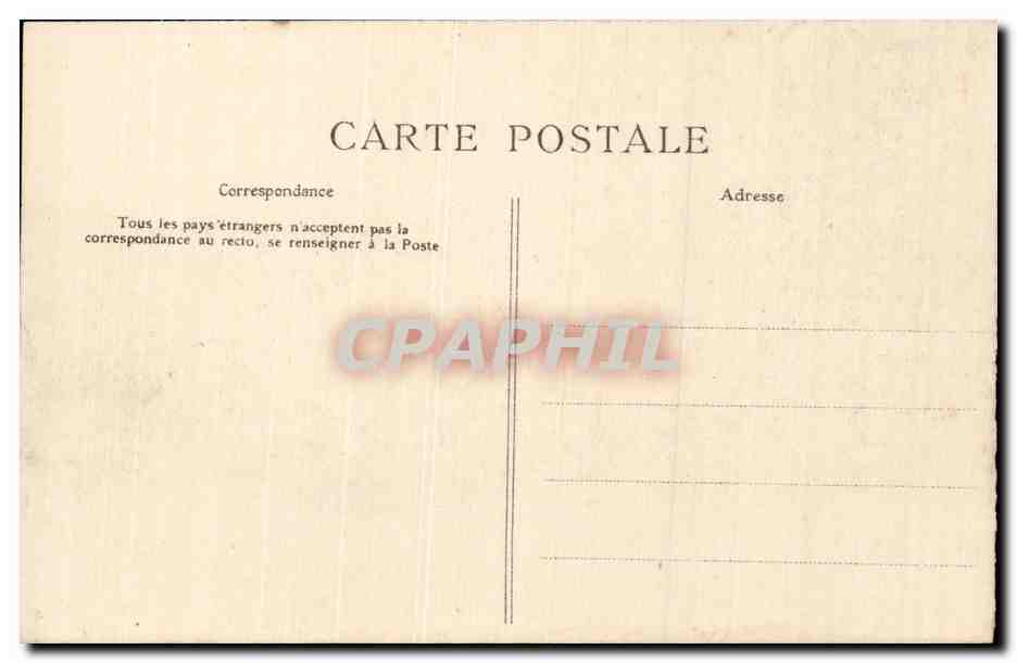Carte Stereoscopique - Vue generale de Cauterets - CPA  — Rückseite