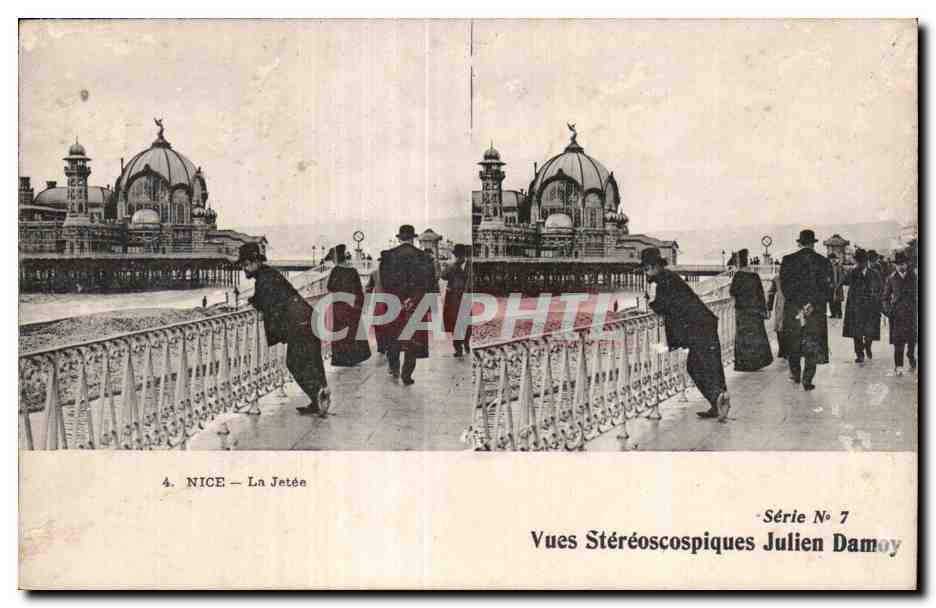 NICE — La Jetée — Vistas Estereoscópicas Julien Damoy — Serie N° 7