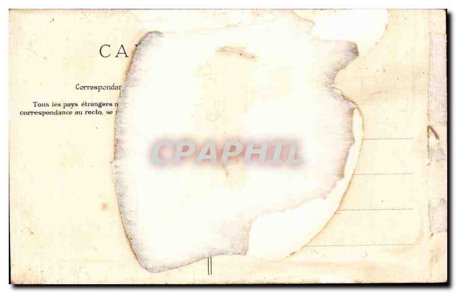 Carte Stereoscopique - Le Depart pour la Fantasia - Julien Damoy - CPA  — Rückseite