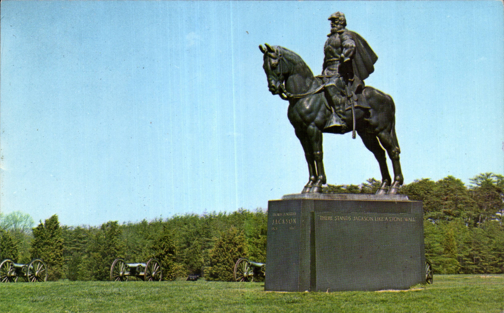 Etats Unis - USA - Virginia -Statue of Stonewall Jackson at Monassas National Battlefield Park - CPA 