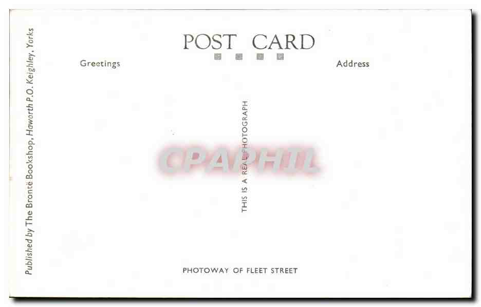 CPA Withens Supposed Wuthering Heights of Emily Bronte s Novel — Rückseite