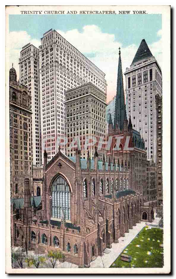 CPA Trinty Church and Skyscrapers New York